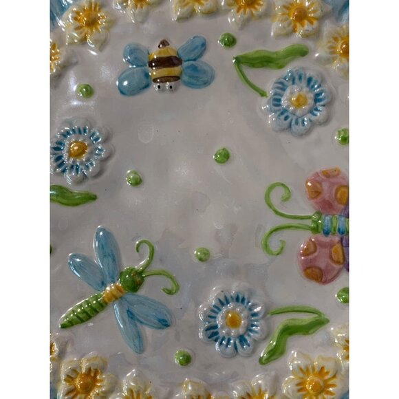 CottonTale Collection Decorative Dish Easter Spring Textured 8 Inch - Picture 6 of 6